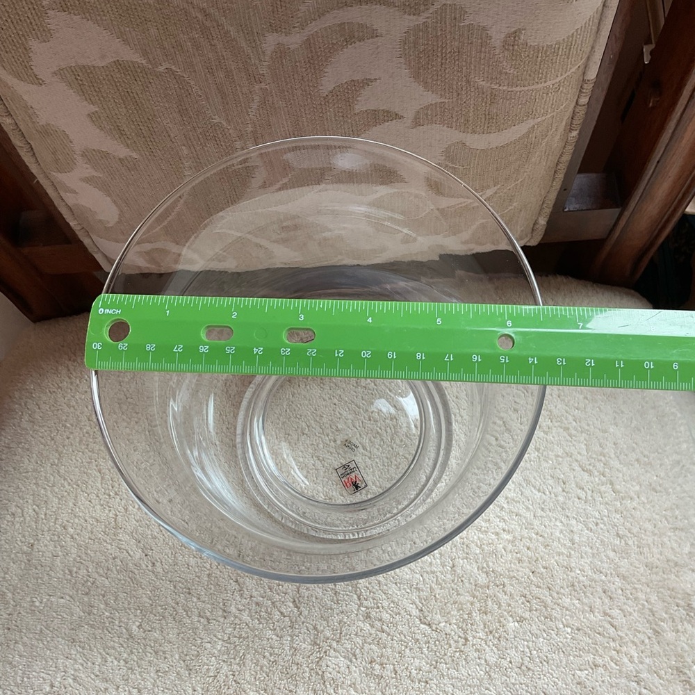 Glass Vase, Robert William, Clear, perfect for layering colored stones, etc. - Picture 6 of 9